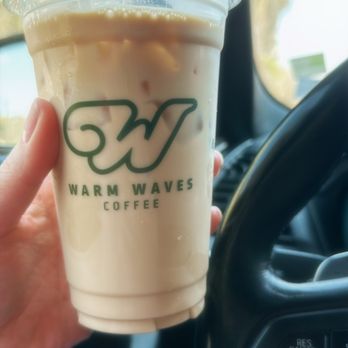Warm Waves Coffee Roasters - Sugar Free Vanilla Ice Latte - Coffee Roasteries Near Me - Suwanee, Georgia