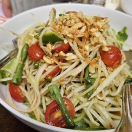 Vegetarian Papaya Salad