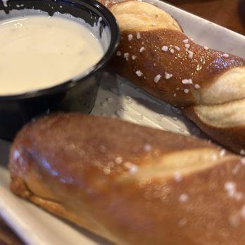 The Buffalo Bar - Soft Pretzels & Queso - 2 Pretzels - American Near Me - West Yellowstone, Montana The Buffalo Bar - Soft Pretzels & Queso - 2 Pretzels - American Near Me - West Yellowstone, Montana
