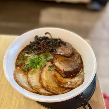 Sojo Ramen - Black Garlic Oil Ramen with extra chashu - Ramen Near Me - Fremont, California Sojo Ramen - Black Garlic Oil Ramen with extra chashu - Ramen Near Me - Fremont, California