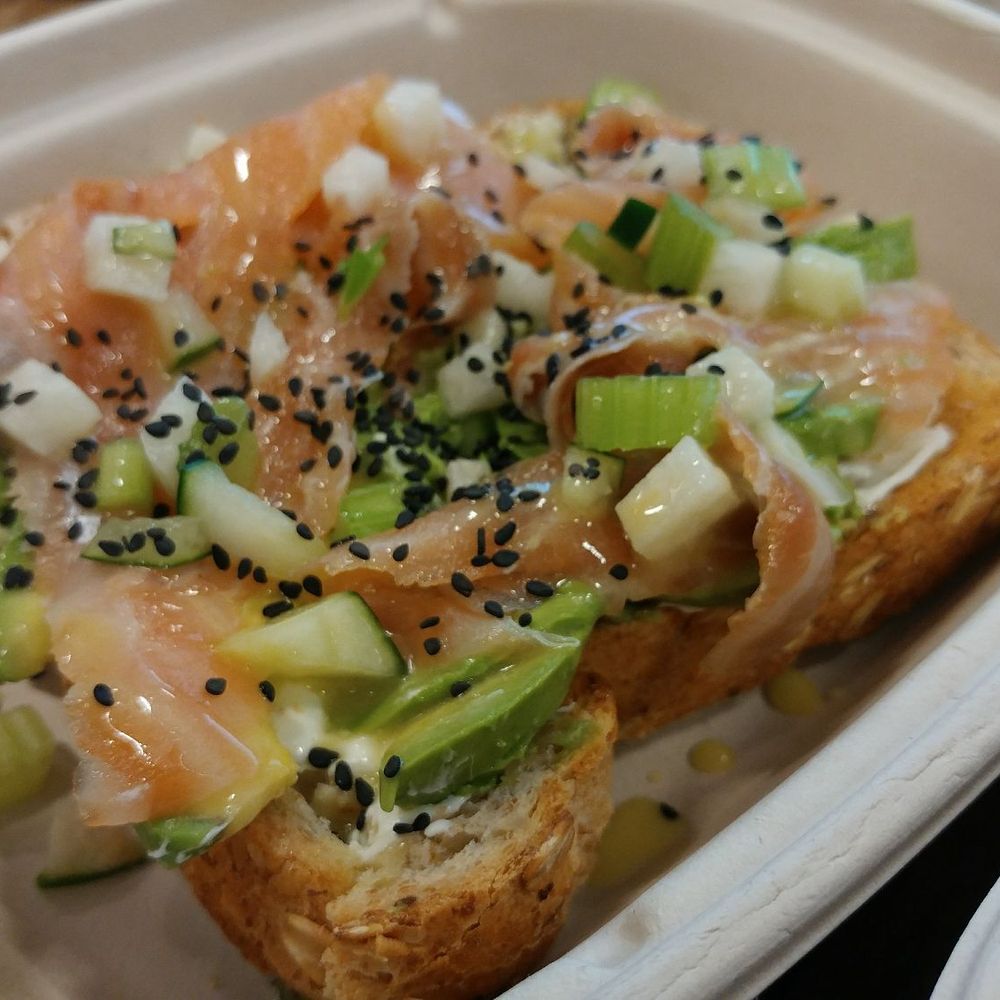 Avo - El salmon avocado toast - Sandwiches Near Me - Brooklyn, New York Avo - El salmon avocado toast - Sandwiches Near Me - Brooklyn, New York