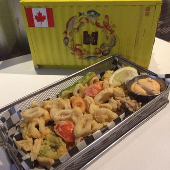Good Catch Boil House - Fried calamari was meh... alright but nothing special. - Cajun/Creole Near Me - Markham, Ontario
