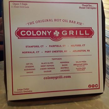 Colony Grill - Pizza Near Me - Stamford, Connecticut Colony Grill - Pizza Near Me - Stamford, Connecticut