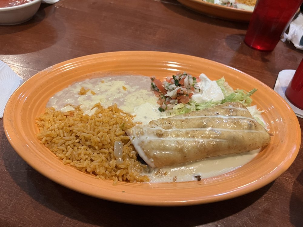 Food from Casa Grande Mexican Restaurant