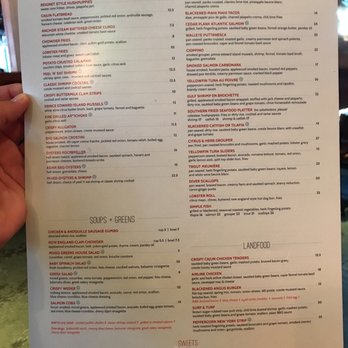 Plank Provisions - This is the menu.  Lots of fish!!! - Seafood Near Me - Omaha, Nebraska