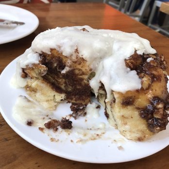 Area Four - Sticky bun - Pizza Near Me - Cambridge, Massachusetts