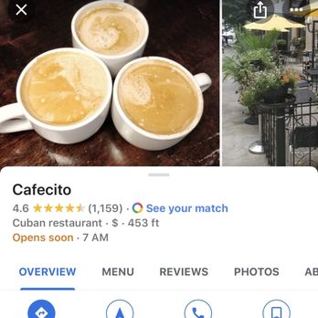 Cafecito - States opening hours that I followed. Womp. - Cuban Near Me - Chicago, Illinois Cafecito - States opening hours that I followed. Womp. - Cuban Near Me - Chicago, Illinois
