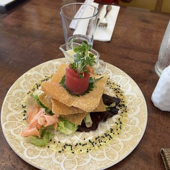 Hali'imaile General Store - SASHIMI NAPOLEON- We loved it and got 3 orders. - Seafood Near Me - Makawao, Hawaii Hali'imaile General Store - SASHIMI NAPOLEON- We loved it and got 3 orders. - Seafood Near Me - Makawao, Hawaii