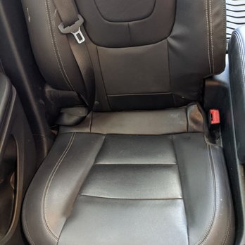 Diamond Cut Upholstery - Rear passenger seat, also looking good as new! - Auto Upholstery Near Me - Norwalk, California