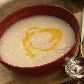 Elia - AVGOLEMONO egg-lemon soup, chicken, rice - Greek Near Me - Pleasanton, California