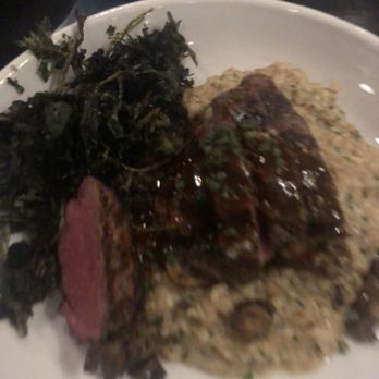 Summit Grill - Fall special beef tenderloin with risotto. - Bars Near Me - Lee's Summit, Missouri