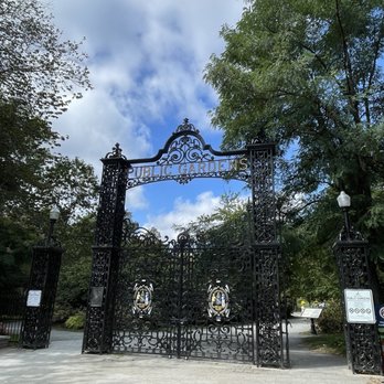 Halifax Public Gardens - Main entrance - middle gates only open for royalty - Botanical Gardens Near Me - Halifax, Nova Scotia