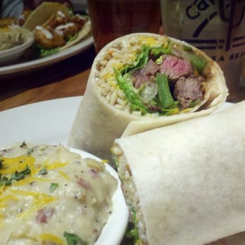 Cabo Fish Taco - Carne Asada "wrap" - Mexican Near Me - Blacksburg, Virginia