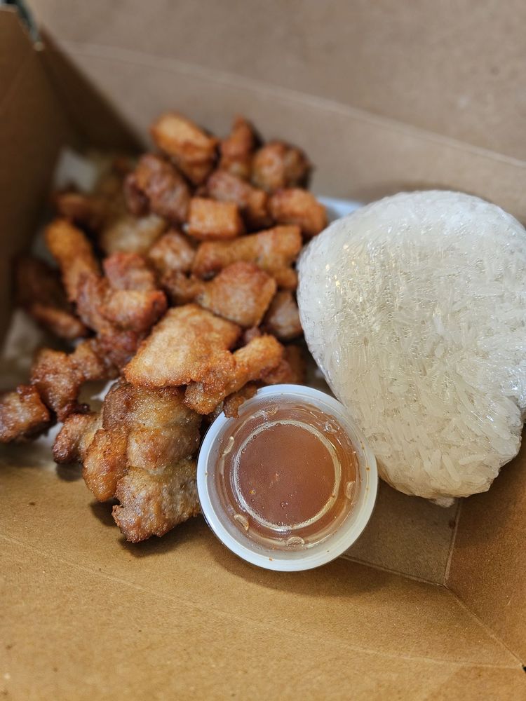 Food from Bella's Lao Beef Jerky & Café