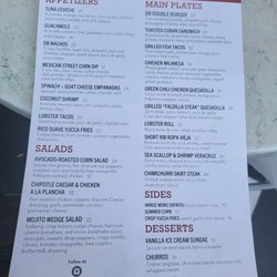 Mojitos by Dvid Burke - MENU WITH SPRCIALITY DRINKS