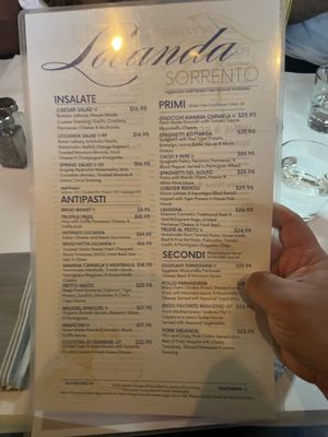 Menu photo 4 Locanda Sorrento Campbell, CA Menu photo 4 Locanda Sorrento Campbell, CA
