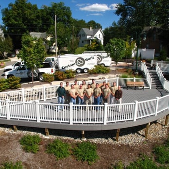 Custom Built Design & Remodeling - The Custom Built team on a custom Trex composite deck built for a beautiful city park. - General Contractors Near Me - Okemos, Michigan Custom Built Design & Remodeling - The Custom Built team on a custom Trex composite deck built for a beautiful city park. - General Contractors Near Me - Okemos, Michigan