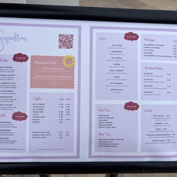 Superbloom - Drink menu - Coffee & Tea Near Me - San Diego, California Superbloom - Drink menu - Coffee & Tea Near Me - San Diego, California