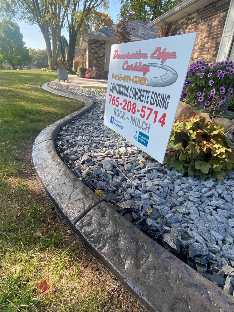 DECORATIVE EDGE CURBING Updated July 2024 Anderson, Indiana