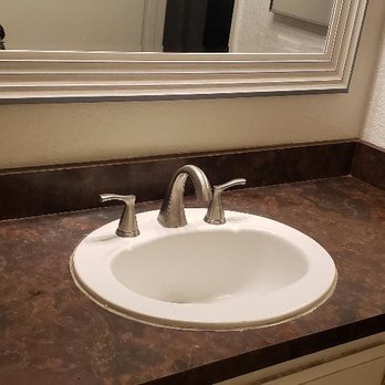 Paul Hineman Plumbing - New faucet after removal of old 70's original faucet. - Plumbing Near Me Paul Hineman Plumbing - New faucet after removal of old 70's original faucet. - Plumbing Near Me