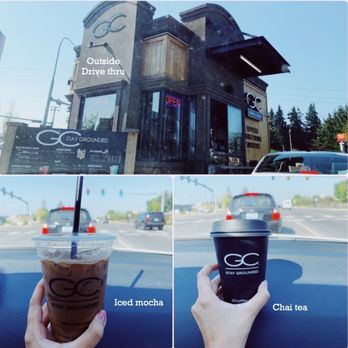 Gravity Coffee - a hand holding a cup of coffee - Coffee & Tea Near Me - Puyallup, Washington