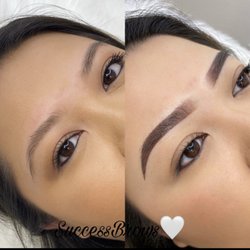 Ombre Powder Brows semi permanent brow