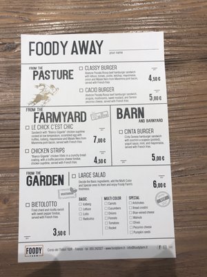 Menu photo 5 Foody Farm Firenze Florence, FI Menu photo 5 Foody Farm Firenze Florence, FI