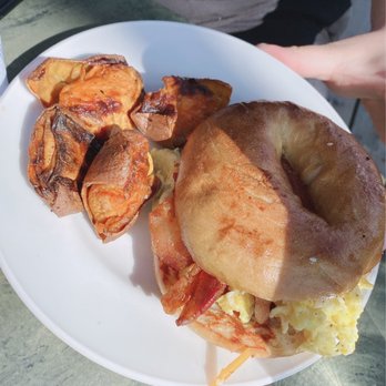 Fellows Cafe - Bagel and sweet potatoes - Breakfast & Brunch Near Me - Roswell, Georgia