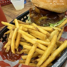 John Wayne BBQ O-ring Burger