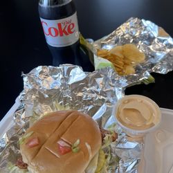 Ev's Deli - Southwest Steak Burger with chips and drink $15