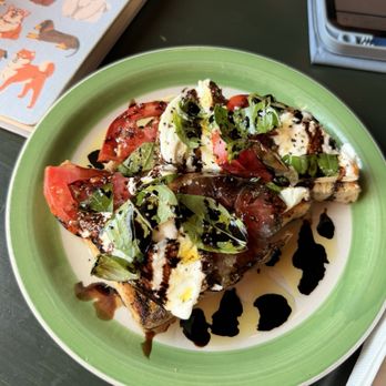Prismatic Coffee - Caprese toast - Coffee & Tea Near Me - Salem, Oregon