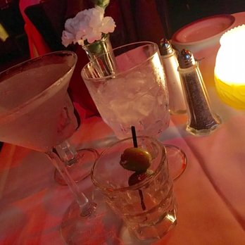 La Cave - Absolute martini with blue cheese olives on the side - Steakhouses Near Me - Costa Mesa, California La Cave - Absolute martini with blue cheese olives on the side - Steakhouses Near Me - Costa Mesa, California