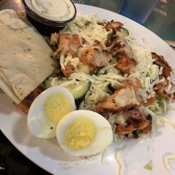 Mike's Place - Greek salad with grilled chicken no gyro meat - American Near Me - Kent, Ohio
