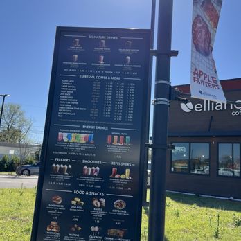 Ellianos Coffee - A bright sun shines on an excellent menu! - Coffee & Tea Near Me - Jacksonville, Florida Ellianos Coffee - A bright sun shines on an excellent menu! - Coffee & Tea Near Me - Jacksonville, Florida