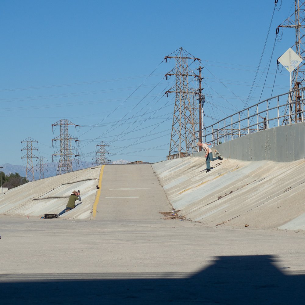 Wilderness Park - Skateboarders on the entrance ramp from the bike path to the river - Parks Near Me - Downey, California Wilderness Park - Skateboarders on the entrance ramp from the bike path to the river - Parks Near Me - Downey, California