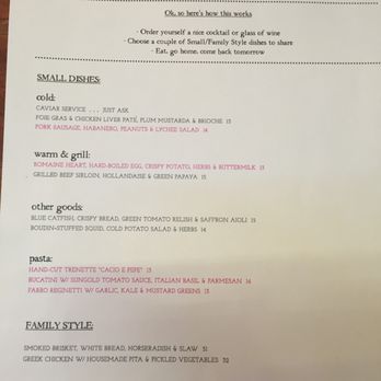 Rose's Luxury - menu (changes frequently) - New American Near Me - Washington, DC, District of Columbia Rose's Luxury - menu (changes frequently) - New American Near Me - Washington, DC, District of Columbia