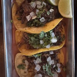 Brisket tacos