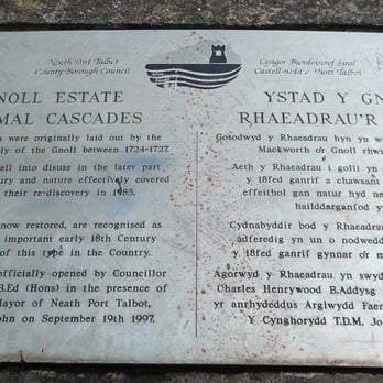 Gnoll Visitors Centre - About the Cascades, Gnoll Park, Neath - Cafes Near Me - Neath, NTL