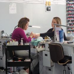 Gigi Nails - Gigi doing her thing.