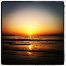 Sunset photo taken from the beach on Easter Sunday. Sunset photo taken from the beach on Easter Sunday.