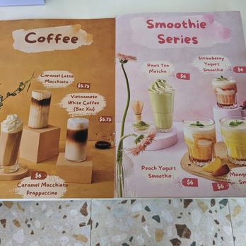 Paws Tea - Menu - Bubble Tea Near Me - Fountain Valley, California Paws Tea - Menu - Bubble Tea Near Me - Fountain Valley, California