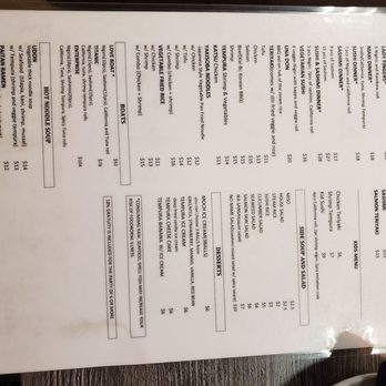 Sushi I - Menu 1 - Sushi Bars Near Me - Coeur d'Alene, Idaho