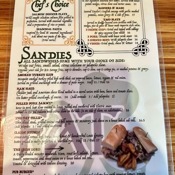 Fat Irish Kitchen & Pub - Menu - Fish & Chips Near Me - Harbor, Oregon Fat Irish Kitchen & Pub - Menu - Fish & Chips Near Me - Harbor, Oregon