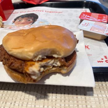 Chick-fil-A - ows a hamburger and fries on a tray - Fast Food Near Me - Brooklyn Park, Minnesota Chick-fil-A - ows a hamburger and fries on a tray - Fast Food Near Me - Brooklyn Park, Minnesota