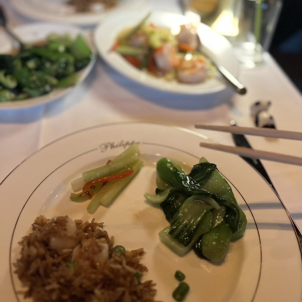 Philippe Chow - Bok choy, shrimp fried rice and special prawns - Chinese Near Me - Washington, DC, District of Columbia Philippe Chow - Bok choy, shrimp fried rice and special prawns - Chinese Near Me - Washington, DC, District of Columbia