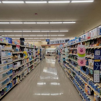 Albertsons - the aisle of a grocery store - Grocery Near Me - San Marcos, California