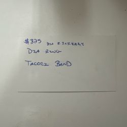 Old Northeast Jewelers - Kyle's offer and measurements