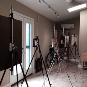 Studio Thibodeaux - Studio easels set up and ready to paint! - Art Schools Near Me - New Orleans, Louisiana Studio Thibodeaux - Studio easels set up and ready to paint! - Art Schools Near Me - New Orleans, Louisiana