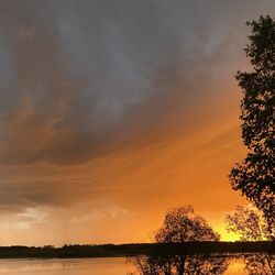 North Star Lake - Last sunset.