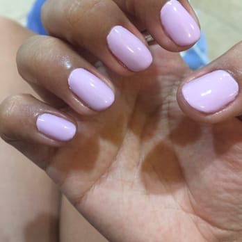 Q Nails & Lashes - Love it shellac $25 color 02 - Nail Salons Near Me - Houston, Texas